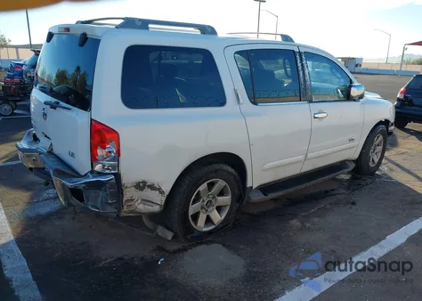 2006 Nissan Armada Le from USA, damaged, VIN 5N1AA08A66N734664